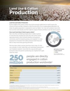 View Land Use & Cotton Production Document